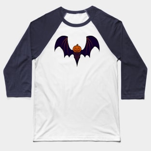 "Pumpkin-headed bat" Baseball T-Shirt